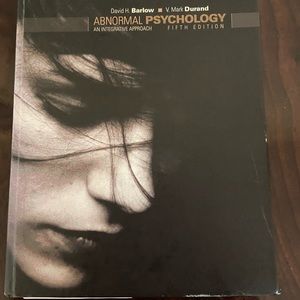 💥Abnormal Psychology Fifth Edition Book💥
